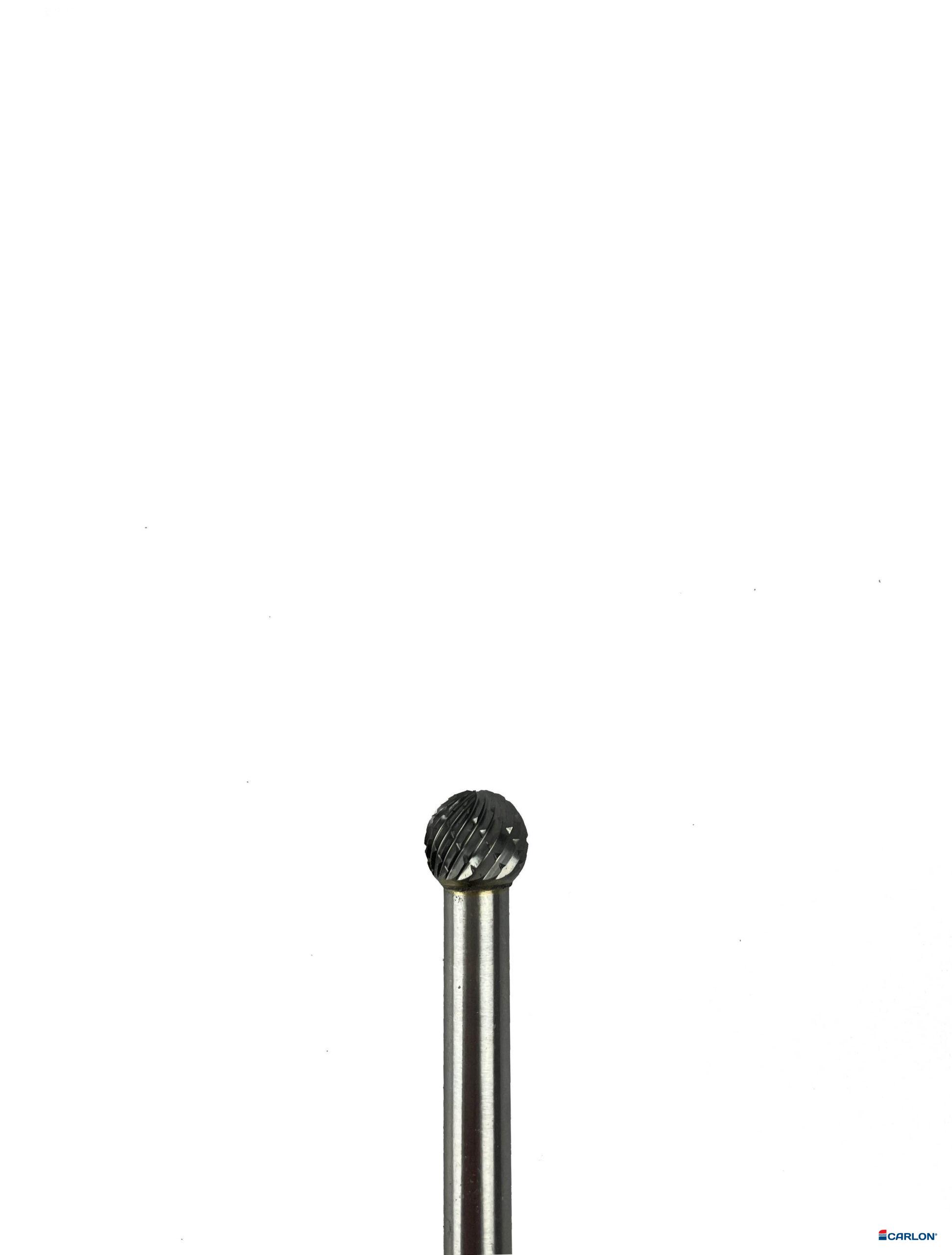 Stiftfrees hardmetaal kogel 6mm kvt - Afbeelding 3