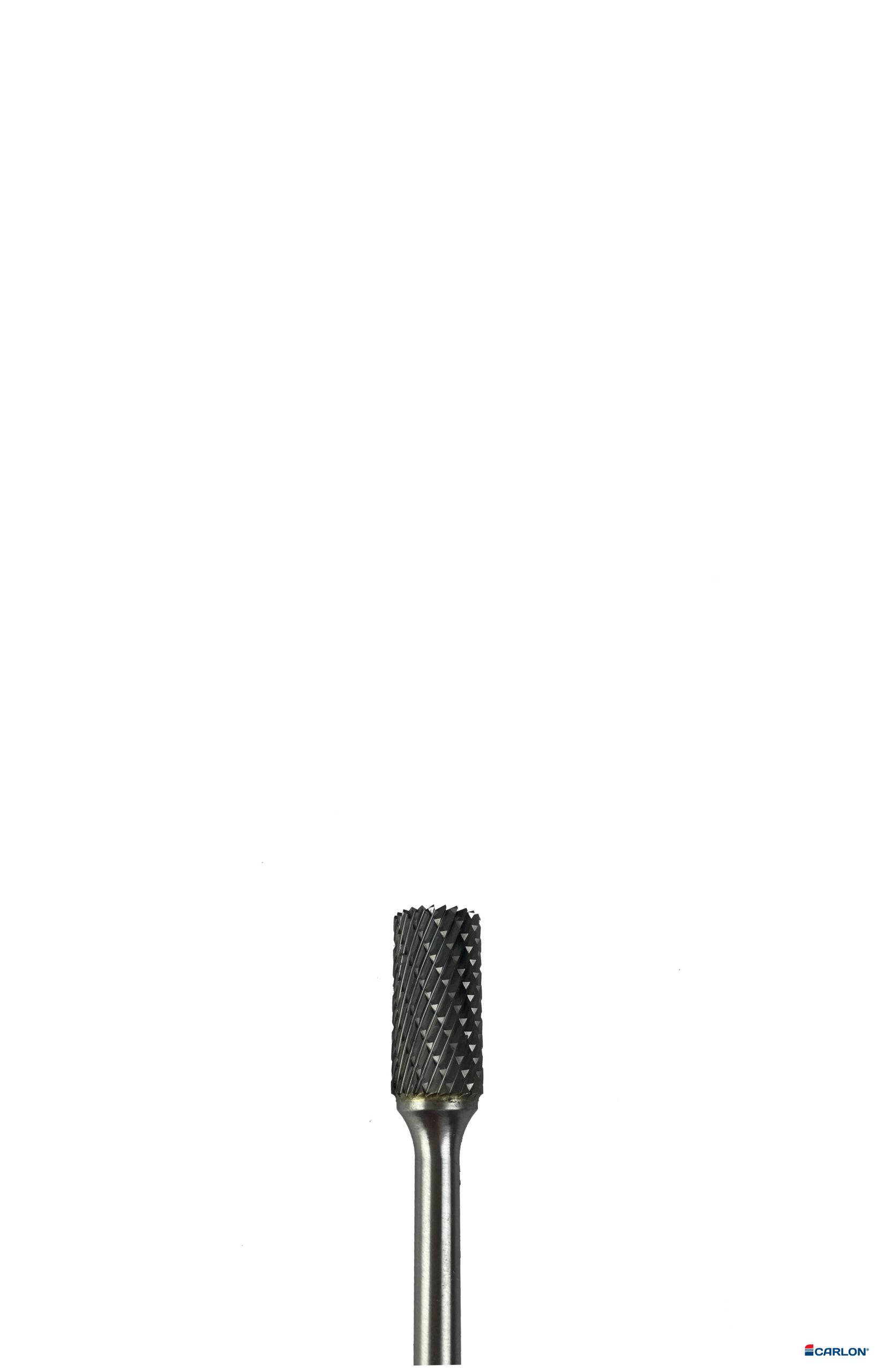 Stiftfrees hardmetaal cilinder 12mm kopvertanding kvt - Afbeelding 3