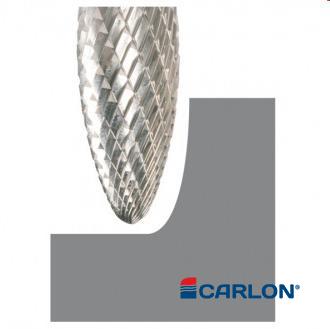 Stiftfress hardmetaal vlam 8mm kvt - Afbeelding 2