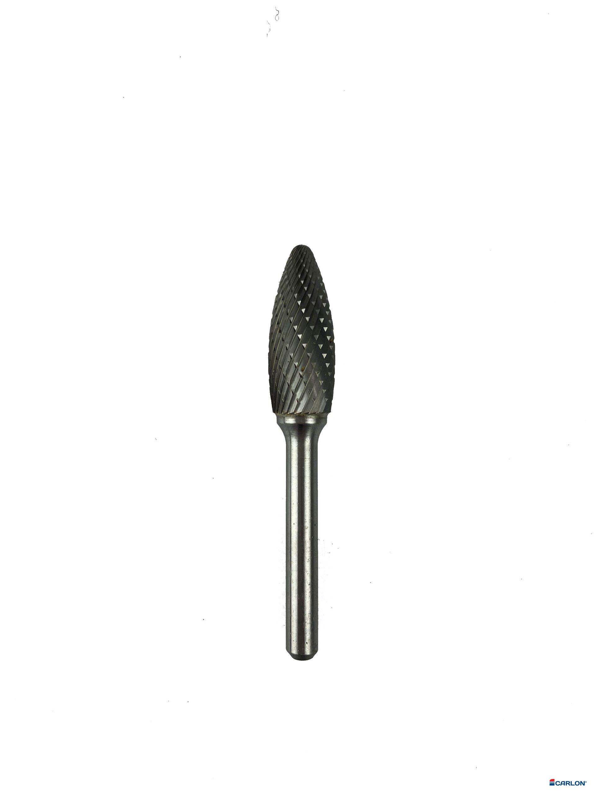 Stiftfrees hardmetaal vlam 12mm kvt