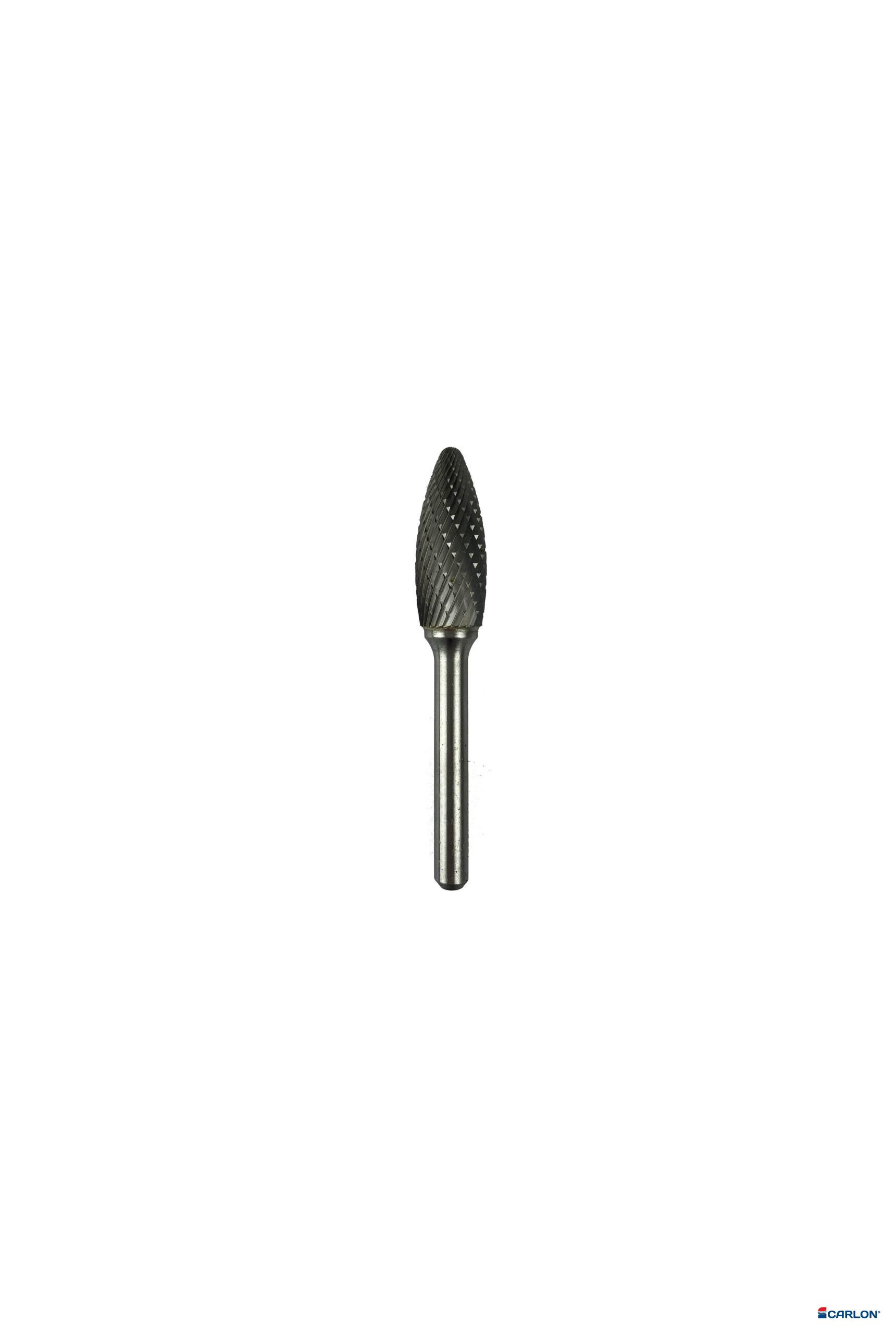 Stiftfrees hardmetaal vlam 12mm kvt