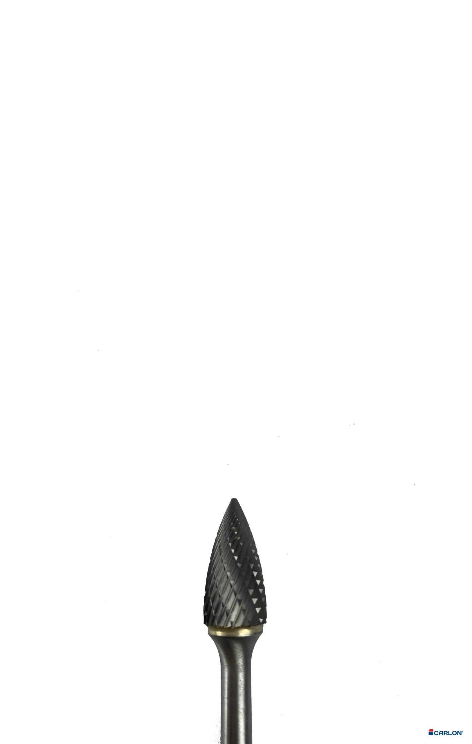 Stiftfrees hardmetaal torpedo 8mm kvt - Afbeelding 3