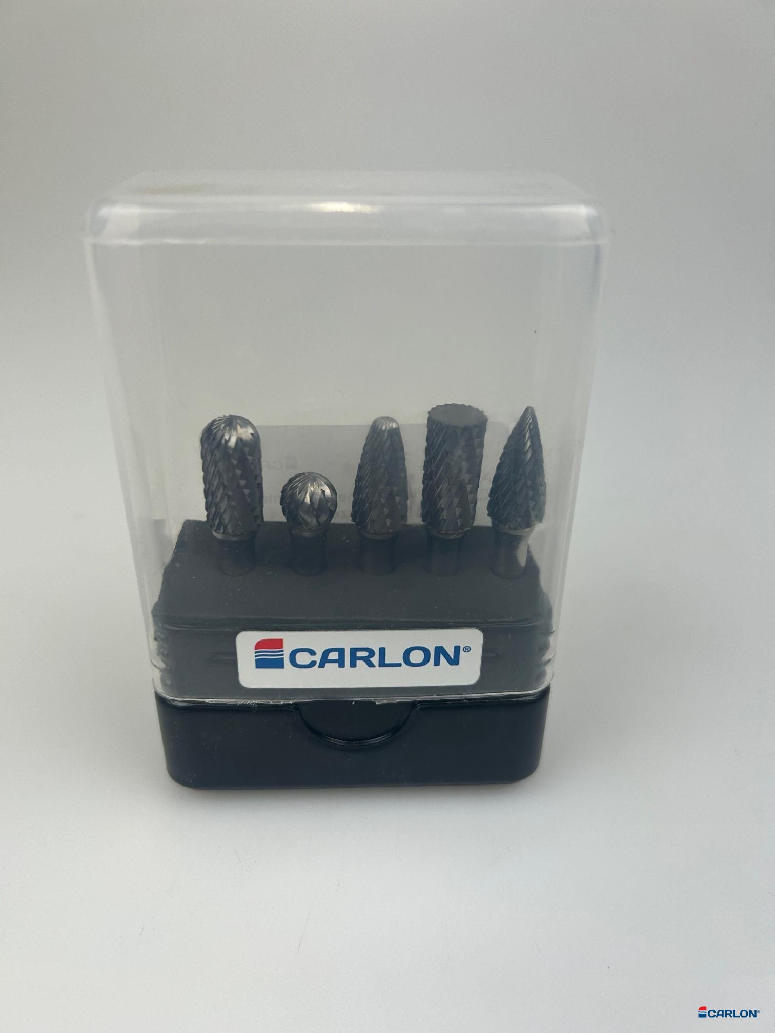 Assortiment hardmetaal R-stiftfrezen 9,6mm 5-dlg kvt - Afbeelding 2