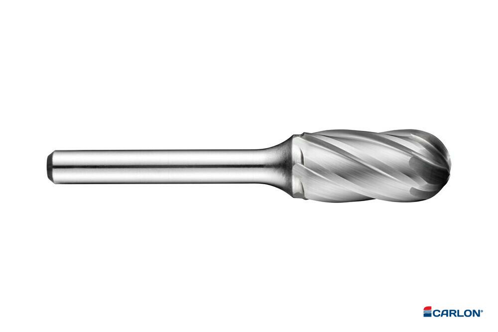 Stiftfrees C aluminium bolcilinder 10mm
