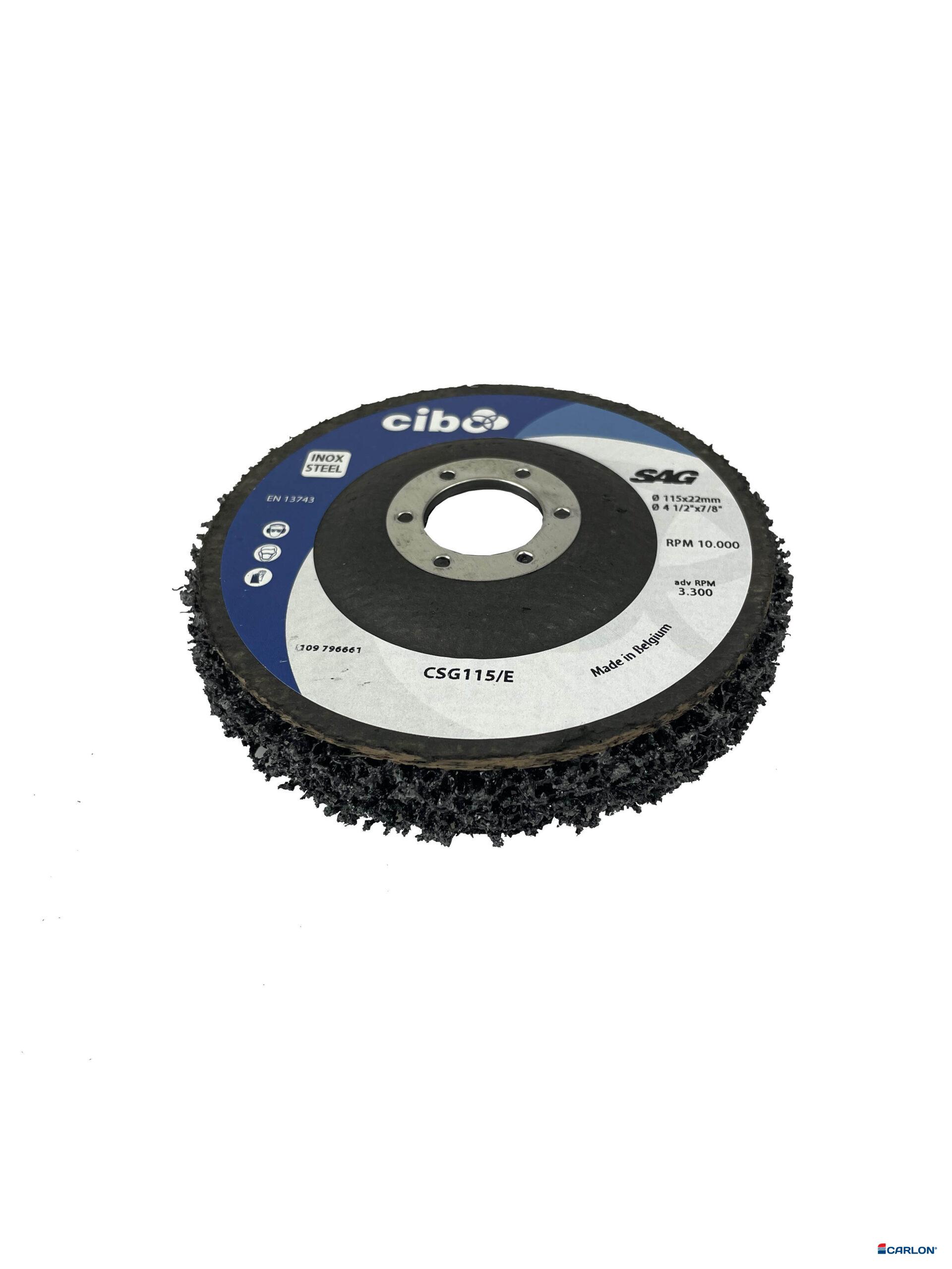 Power wheel 115x22,23mm Flexon zwart - Afbeelding 3