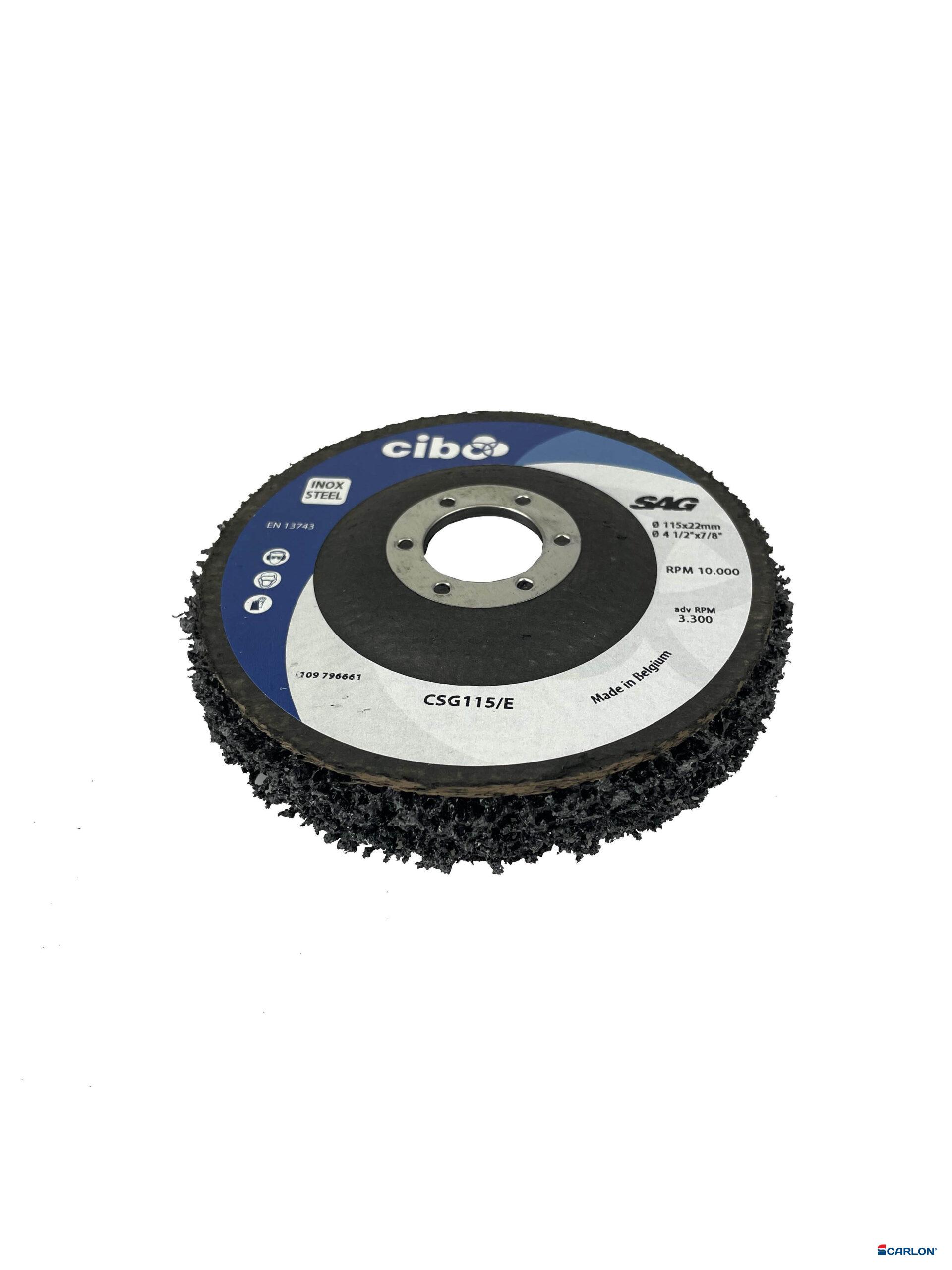 Power wheel 115x22,23mm Flexon zwart - Afbeelding 3