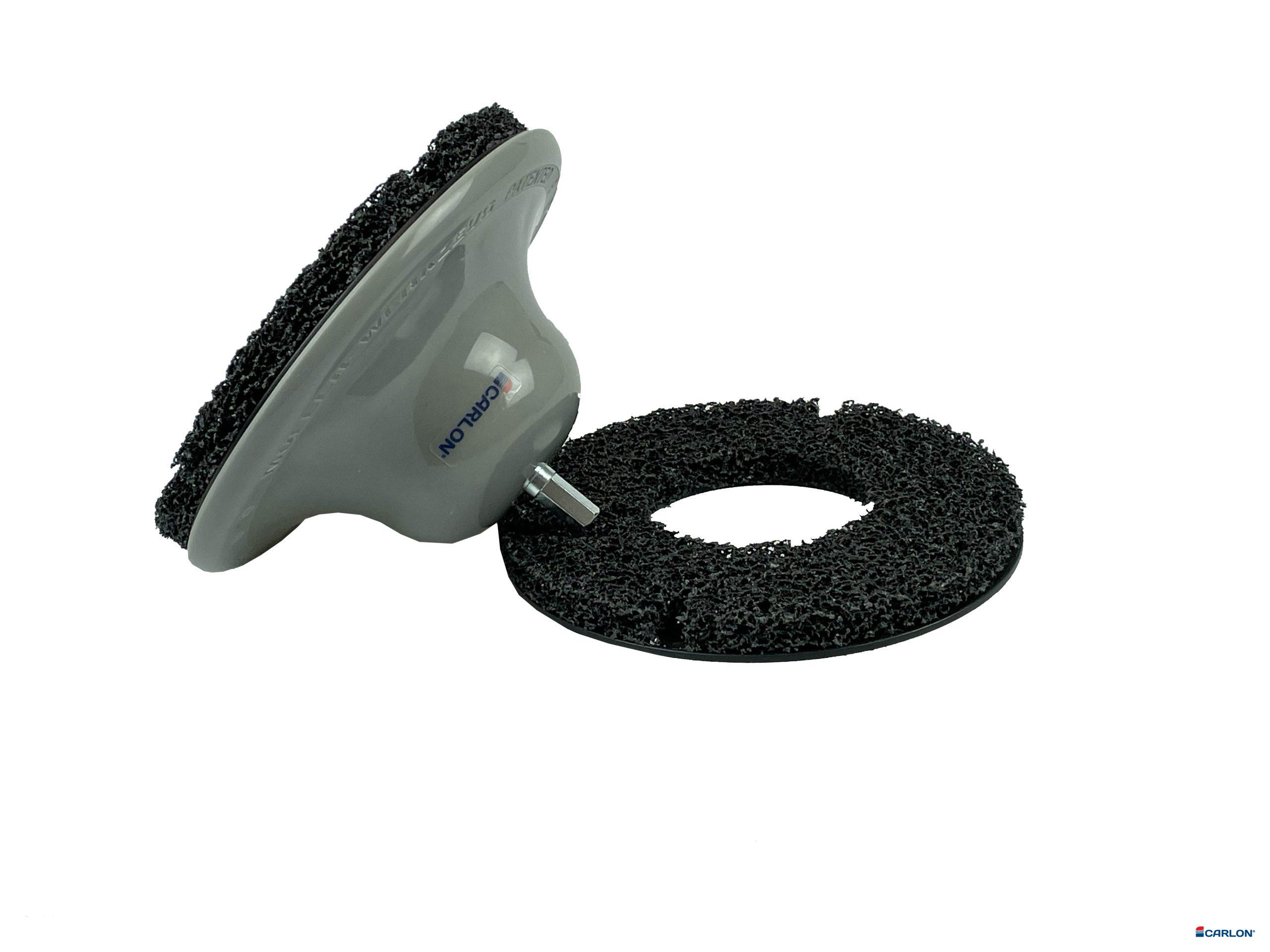 Wielnaaf reinigerset 200x84mm met 10mm as (+2 schijven)