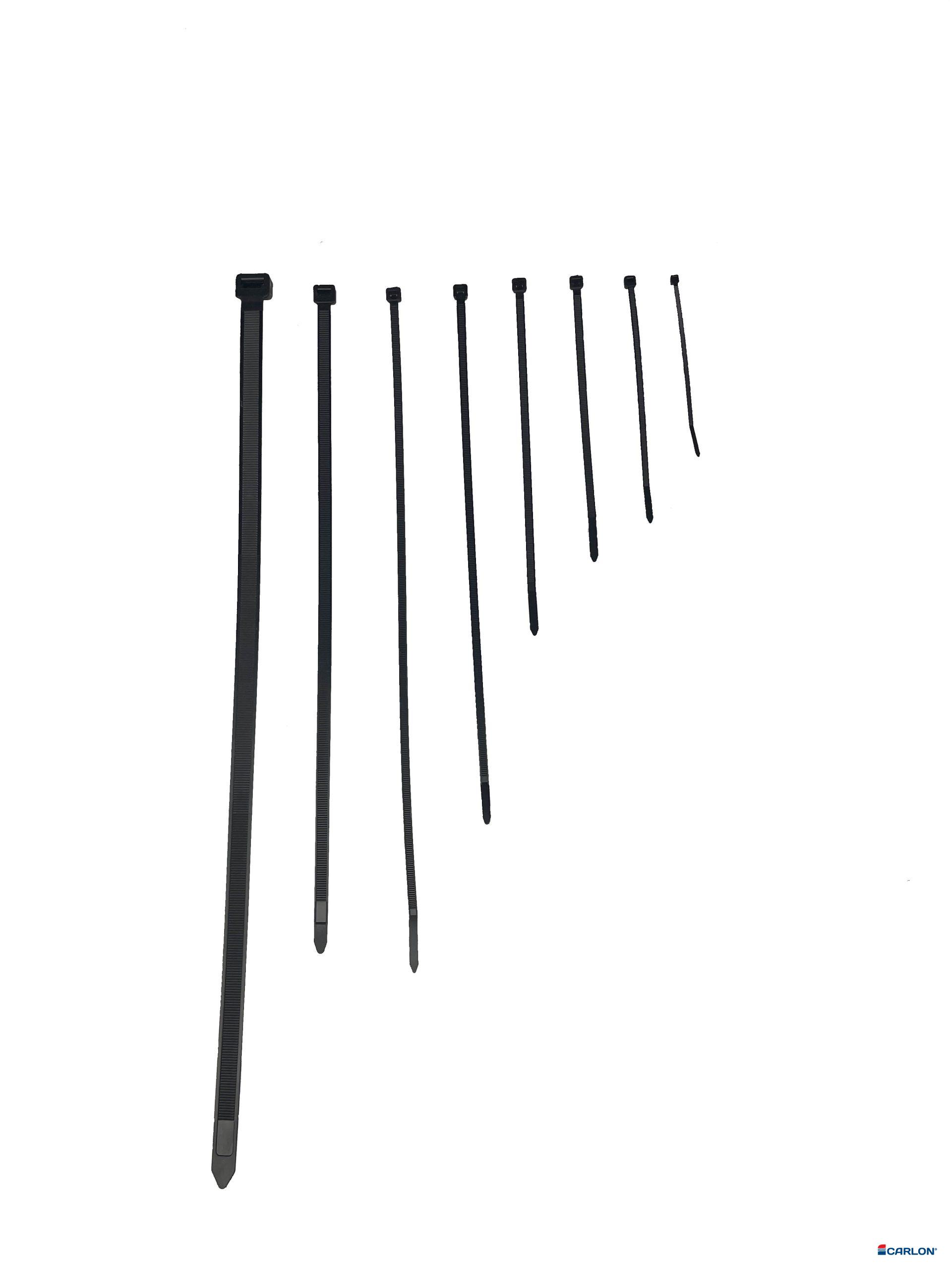 Kabelband zwart 4,8x290mm (100st) - Afbeelding 3