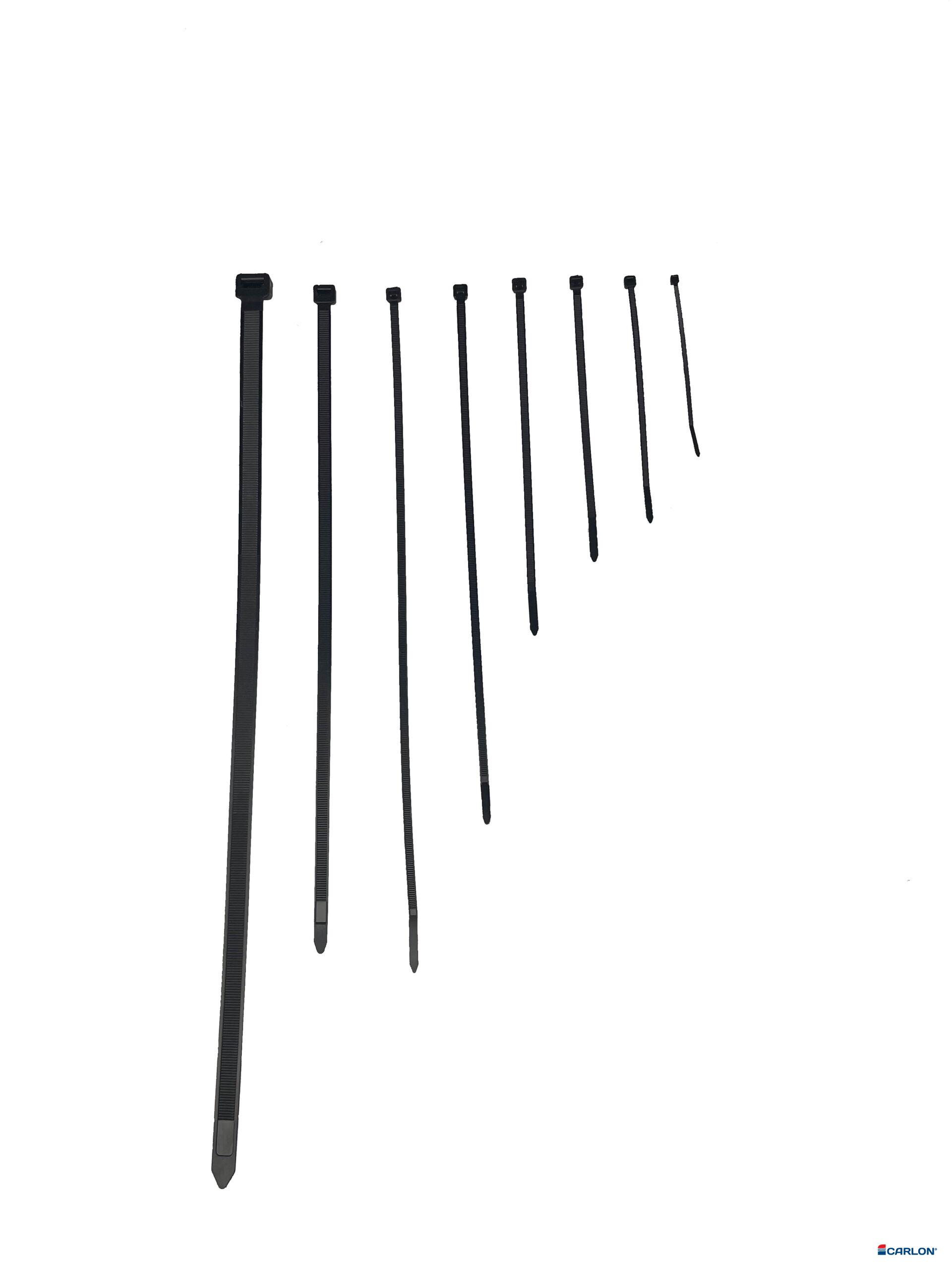 Kabelband zwart 4,8x290mm (100st) - Afbeelding 3
