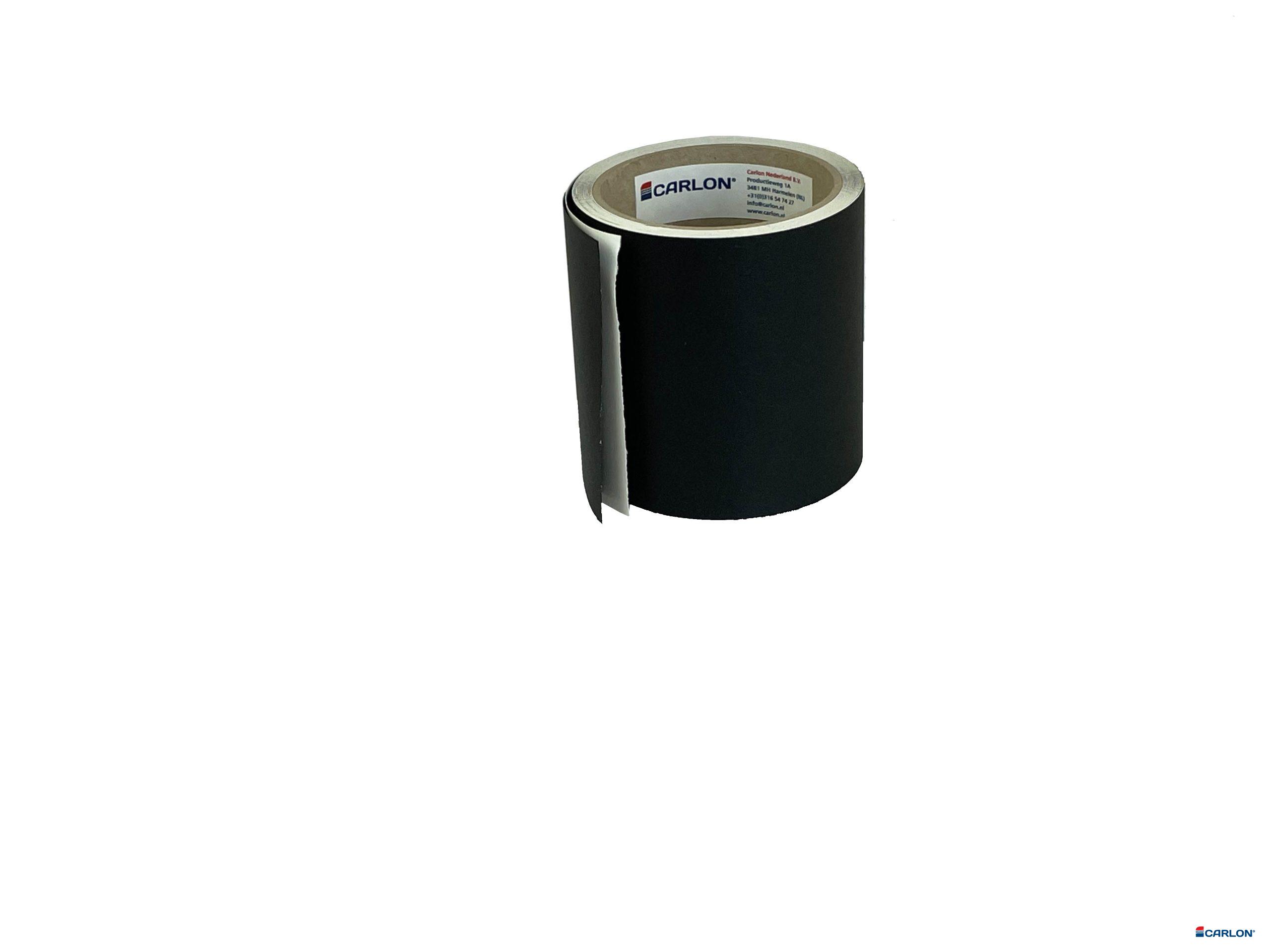 Structuurfolie 10cm zwartstructuur (5m)