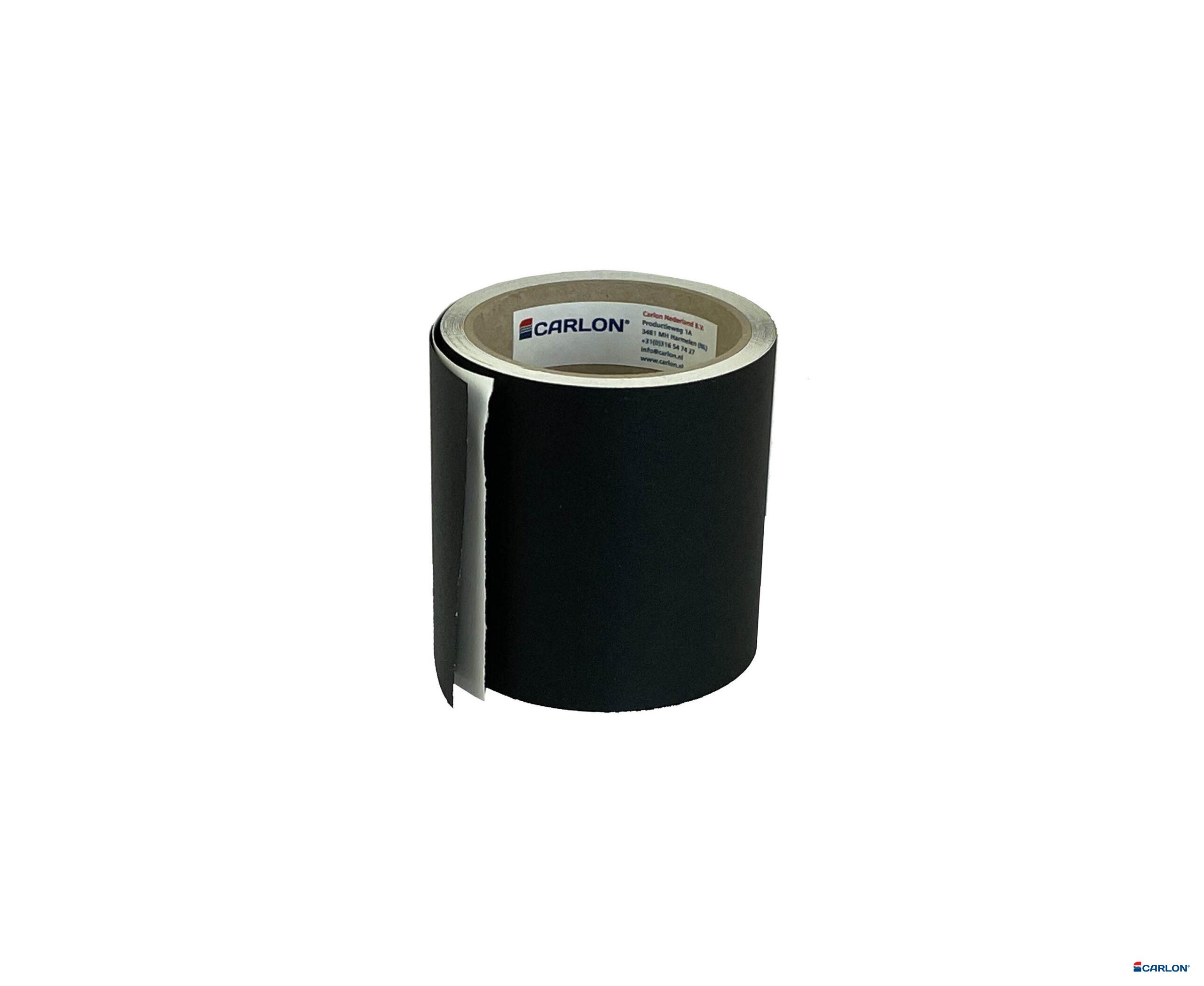 Structuurfolie 10cm zwartstructuur (5m)