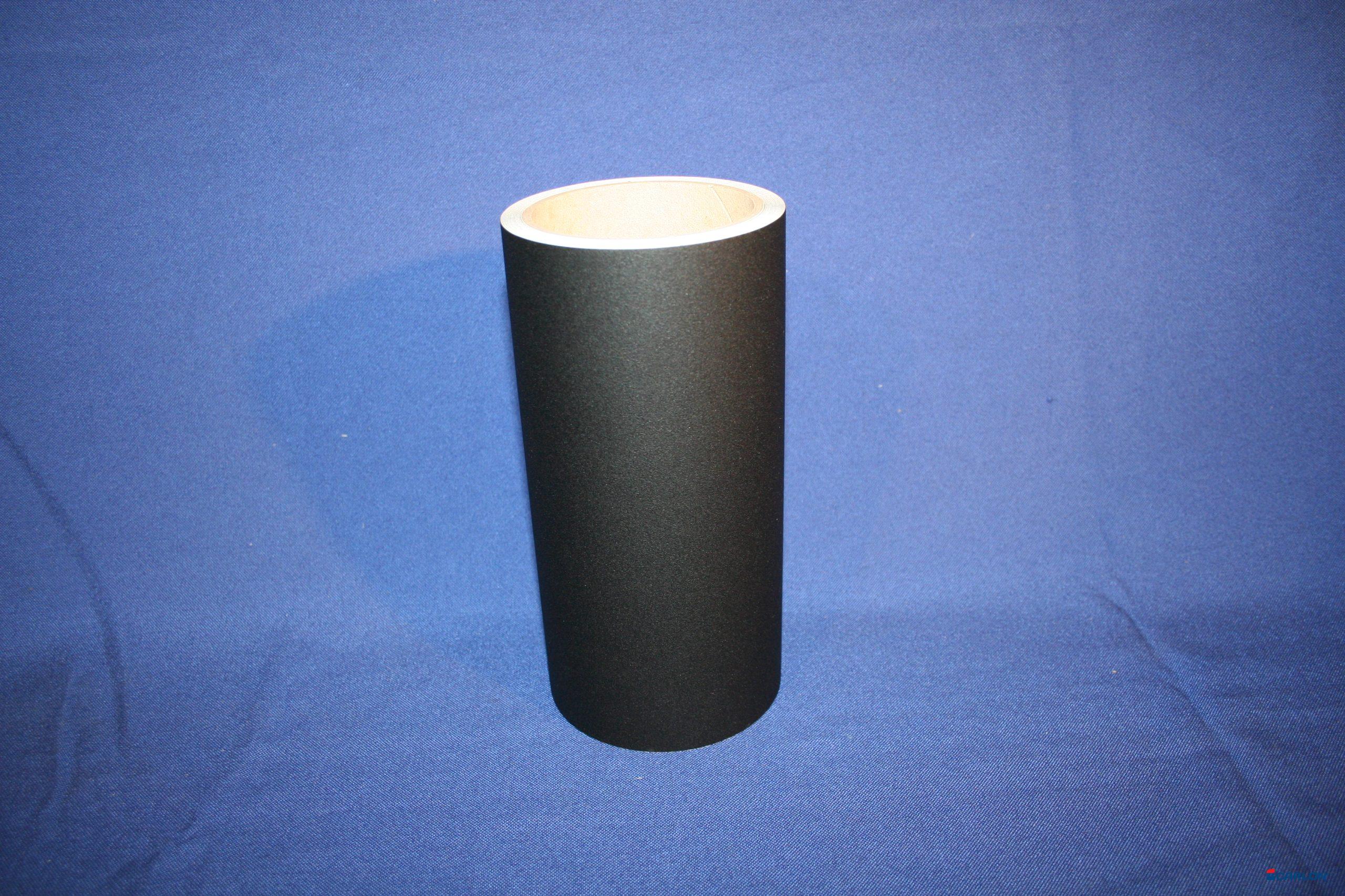 Structuurfolie 20cm zwartstructuur (5m)