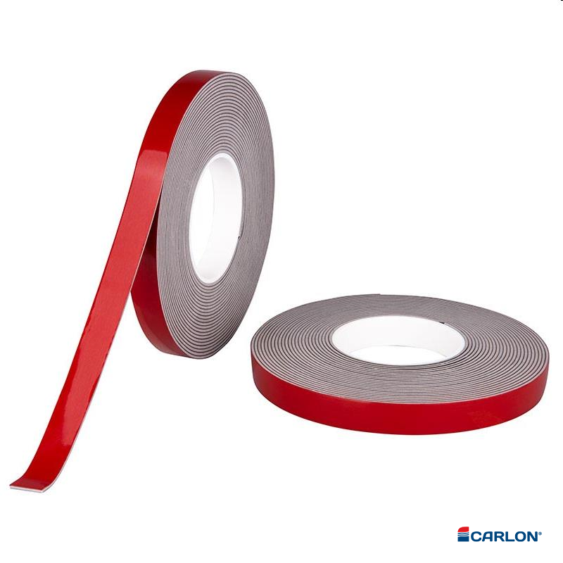 Adhesive tape grey 12mm 2mm dik (16,5m) - Afbeelding 3