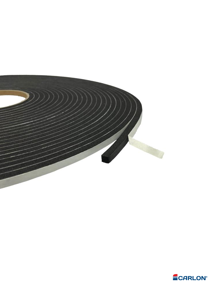 Afdichtband schuimrubber met blokjes 5x7mm (15m) - Afbeelding 2