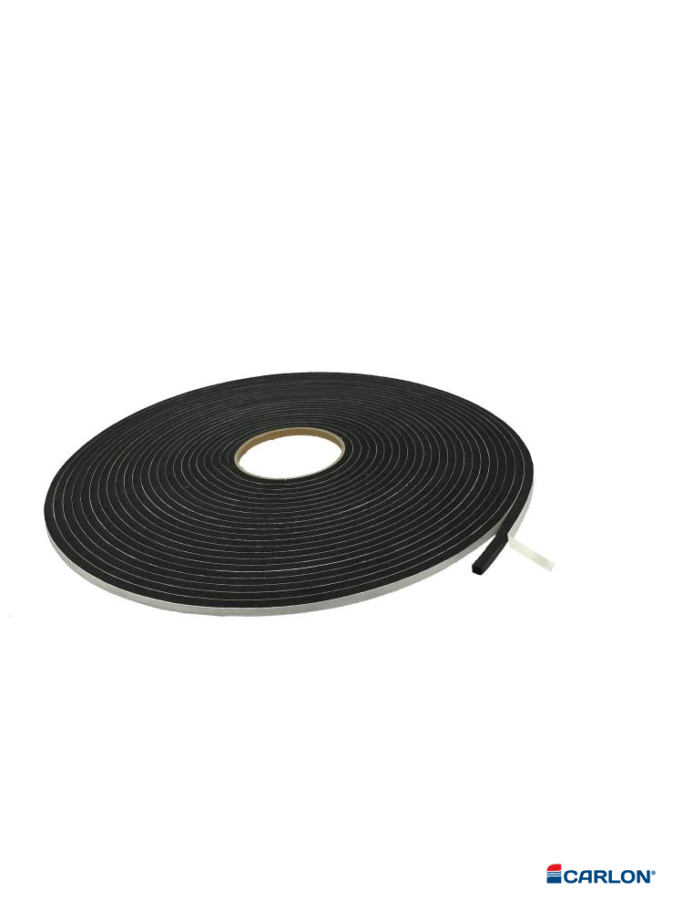 Afdichtband schuimrubber 6x5mm (10m)