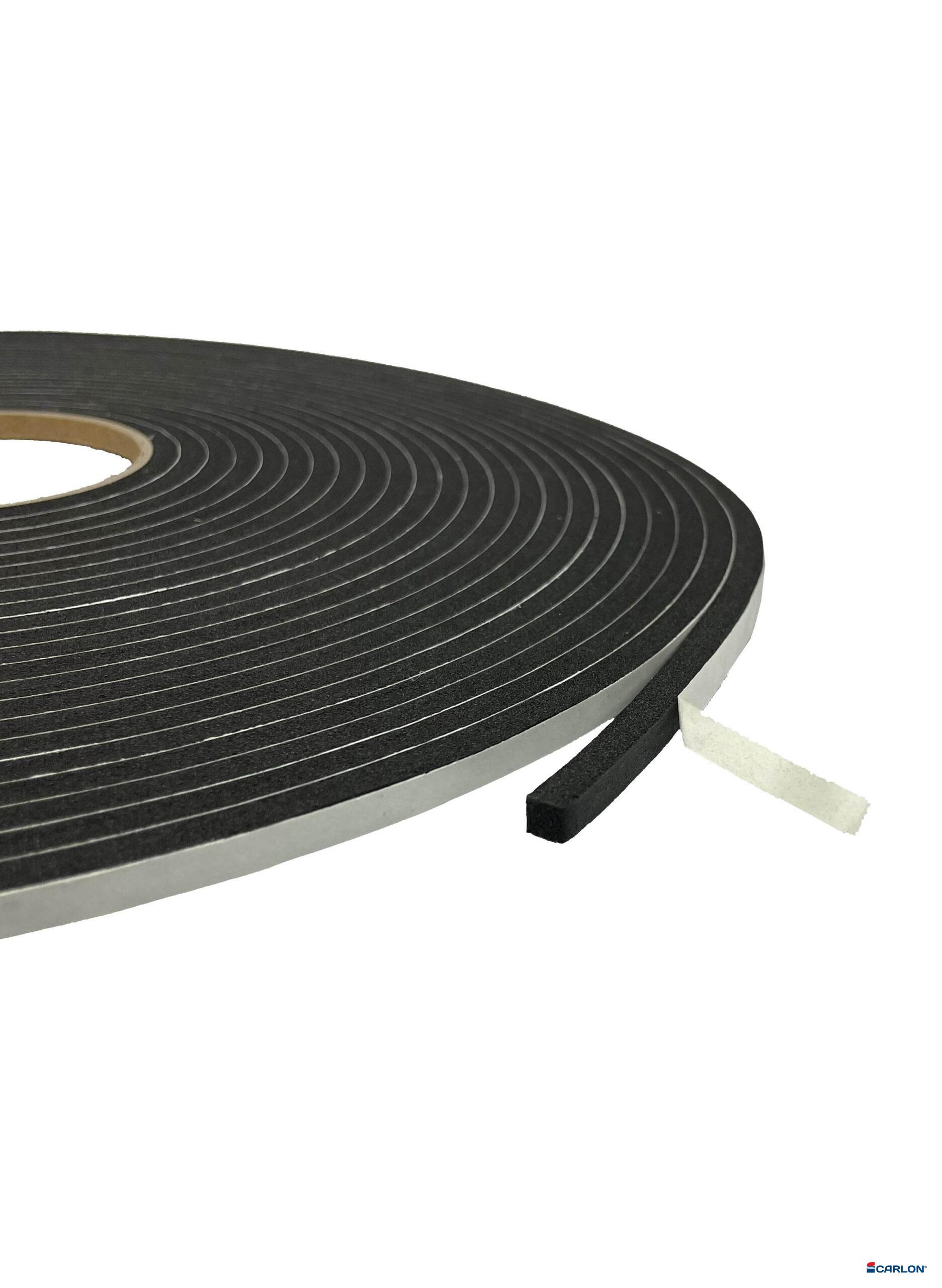 Afdichtband schuimrubber 6x5mm (10m) - Afbeelding 2