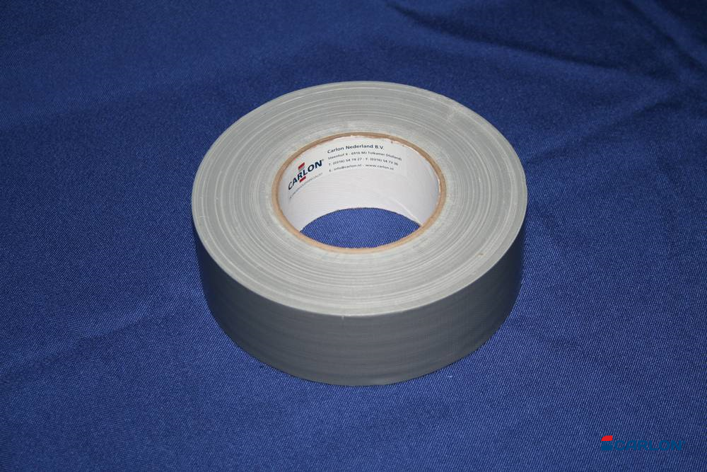 Textieltape 50mm grijs (50m) - Afbeelding 2