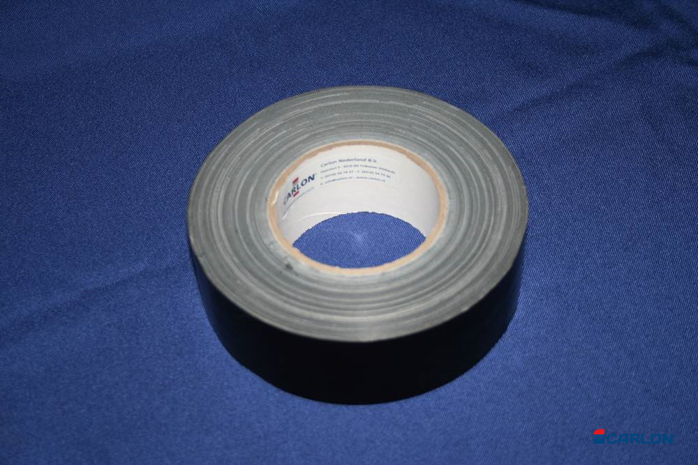 Textieltape 50mm zwart (50m) - Afbeelding 2