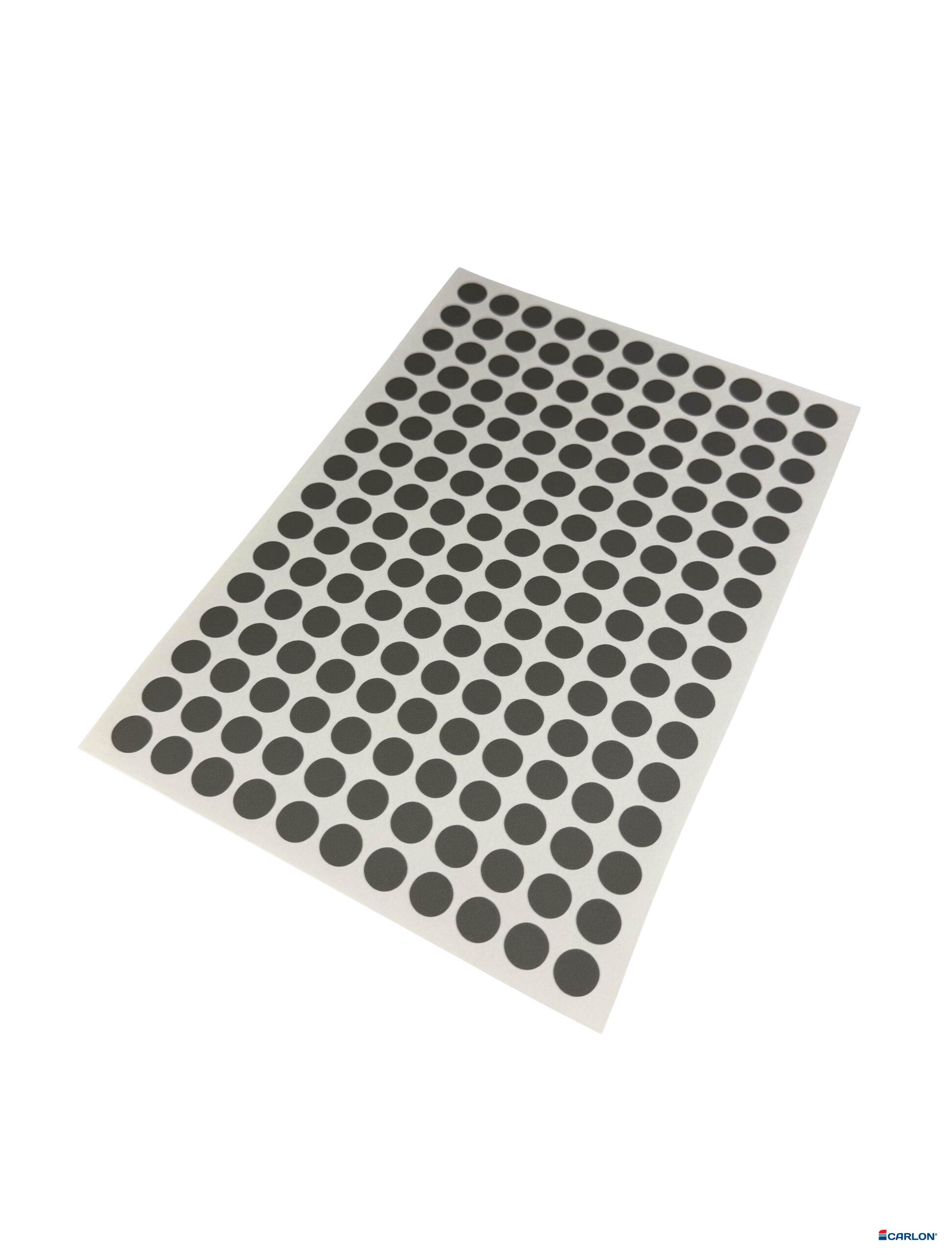 Deurmaskeerstickervel A4 olijf structuur 15mm (176st)
