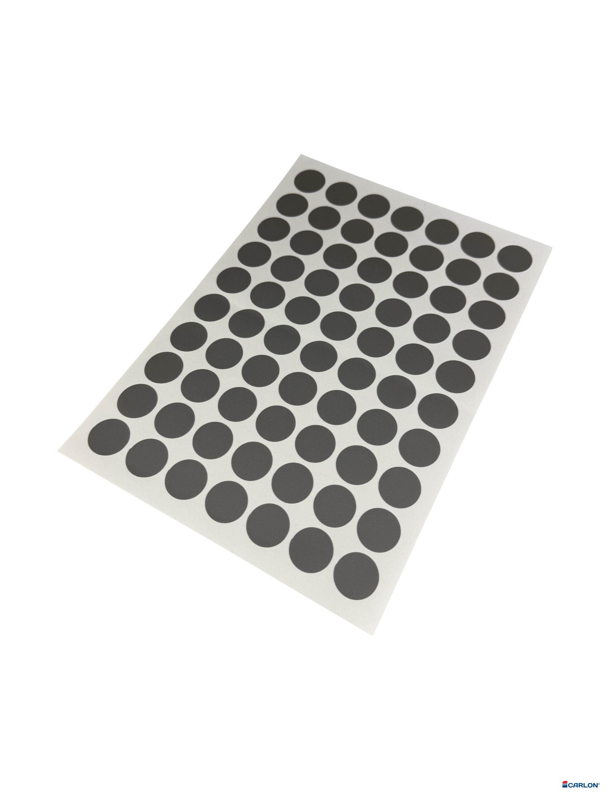 Deurmaskeerstickervel A4 olijf structuur 25mm (70st)