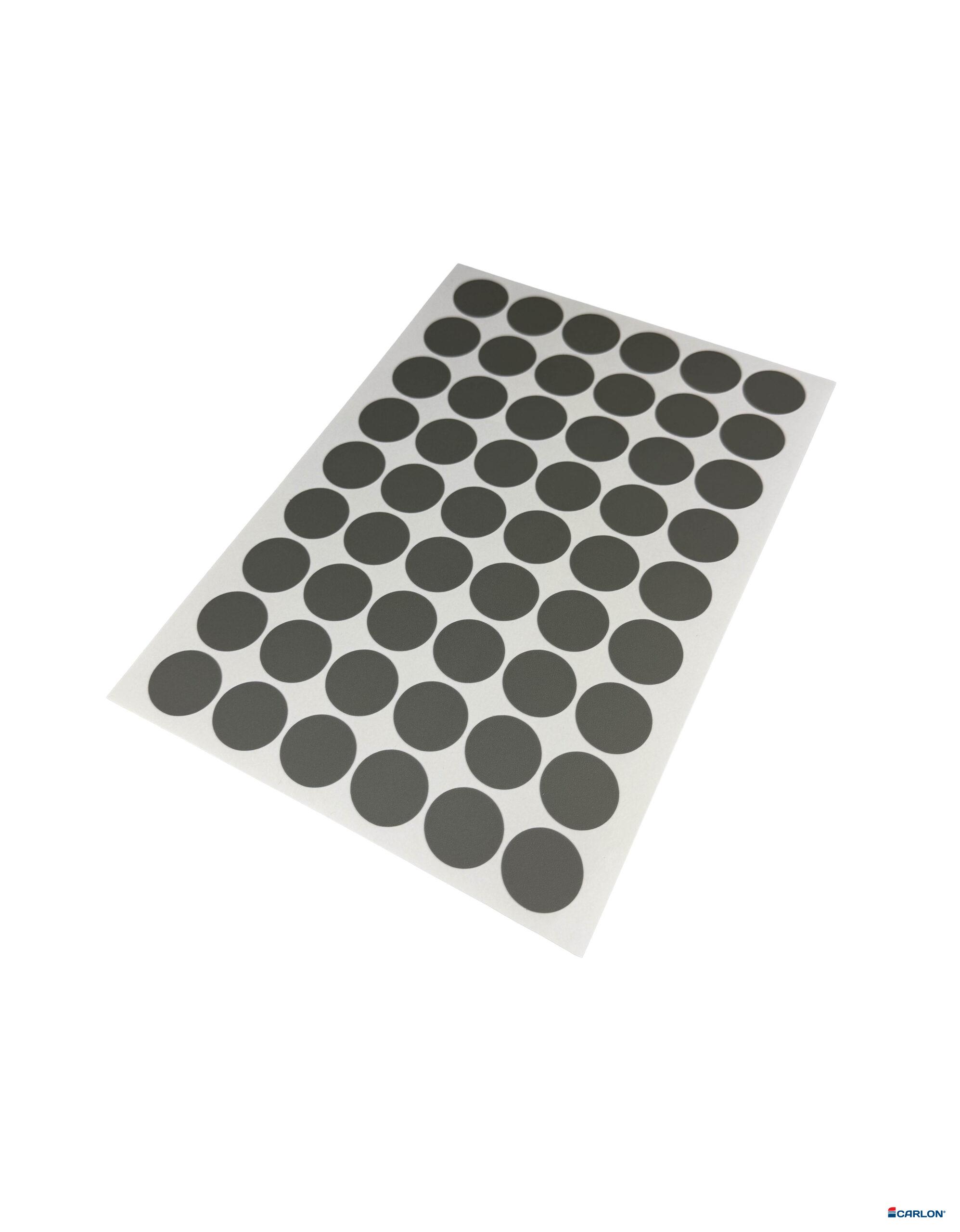 Deurmaskeerstickervel A4 olijf structuur 30mm (54st)