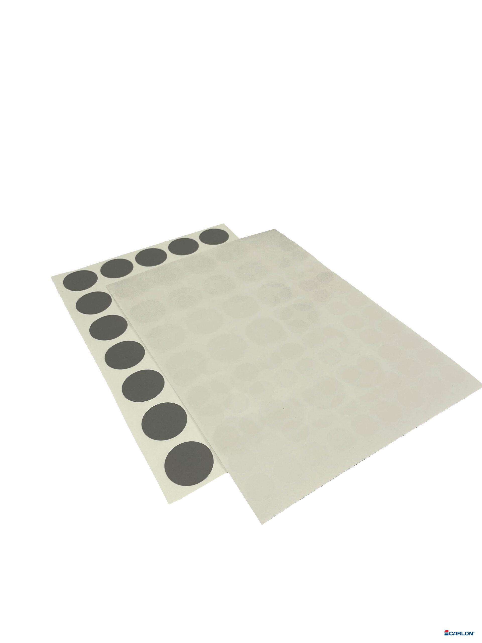 Deurmaskeerstickervel A4 olijf structuur 35mm (35st)