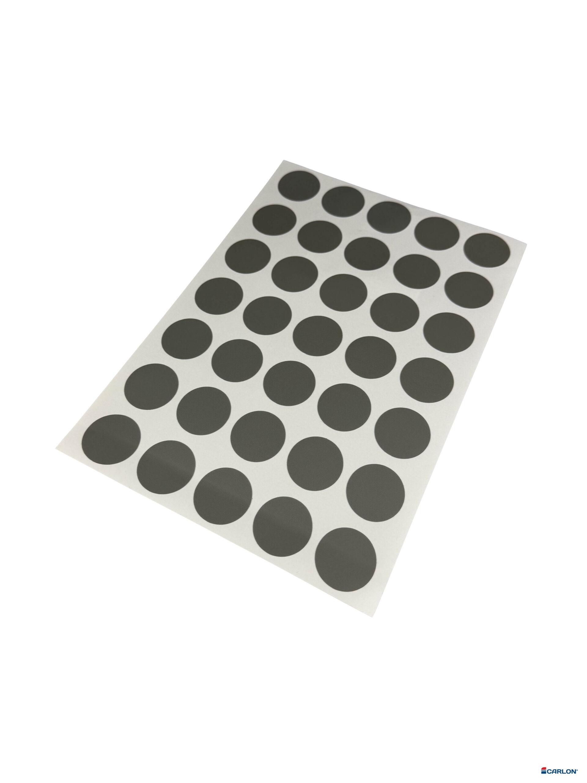 Deurmaskeerstickervel A4 olijf structuur 35mm (35st)