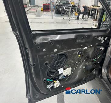 Deurmaskeerstickervel A4 olijf structuur 40mm (35st) - Afbeelding 5