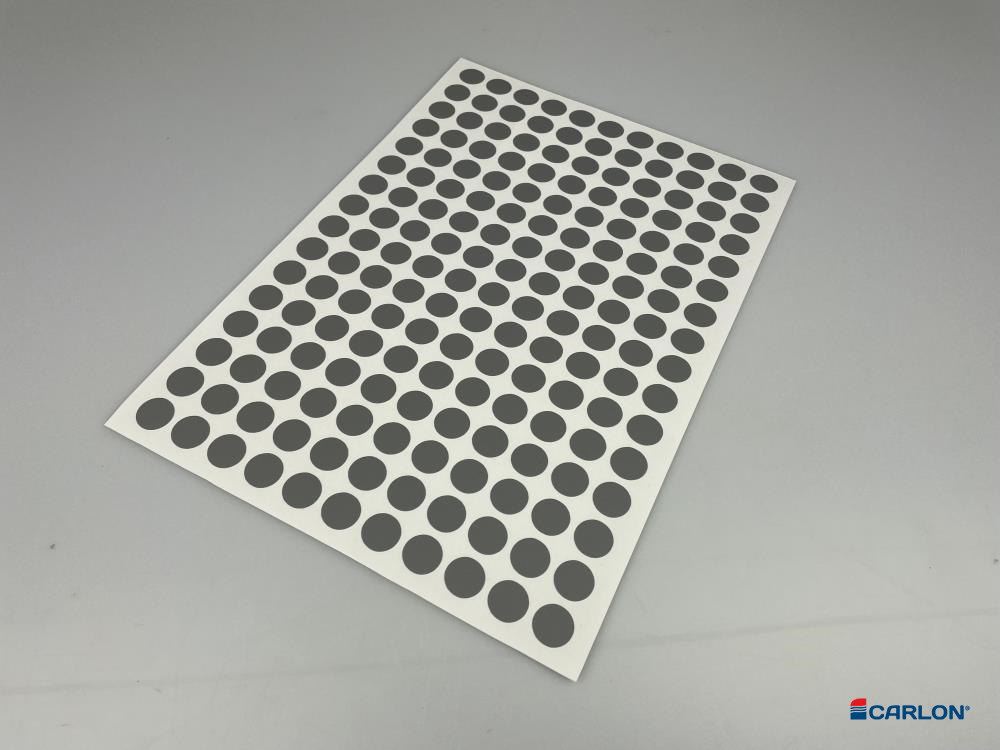 Deurmaskeerstickervel A4 olijf structuur 40mm (35st) - Afbeelding 6