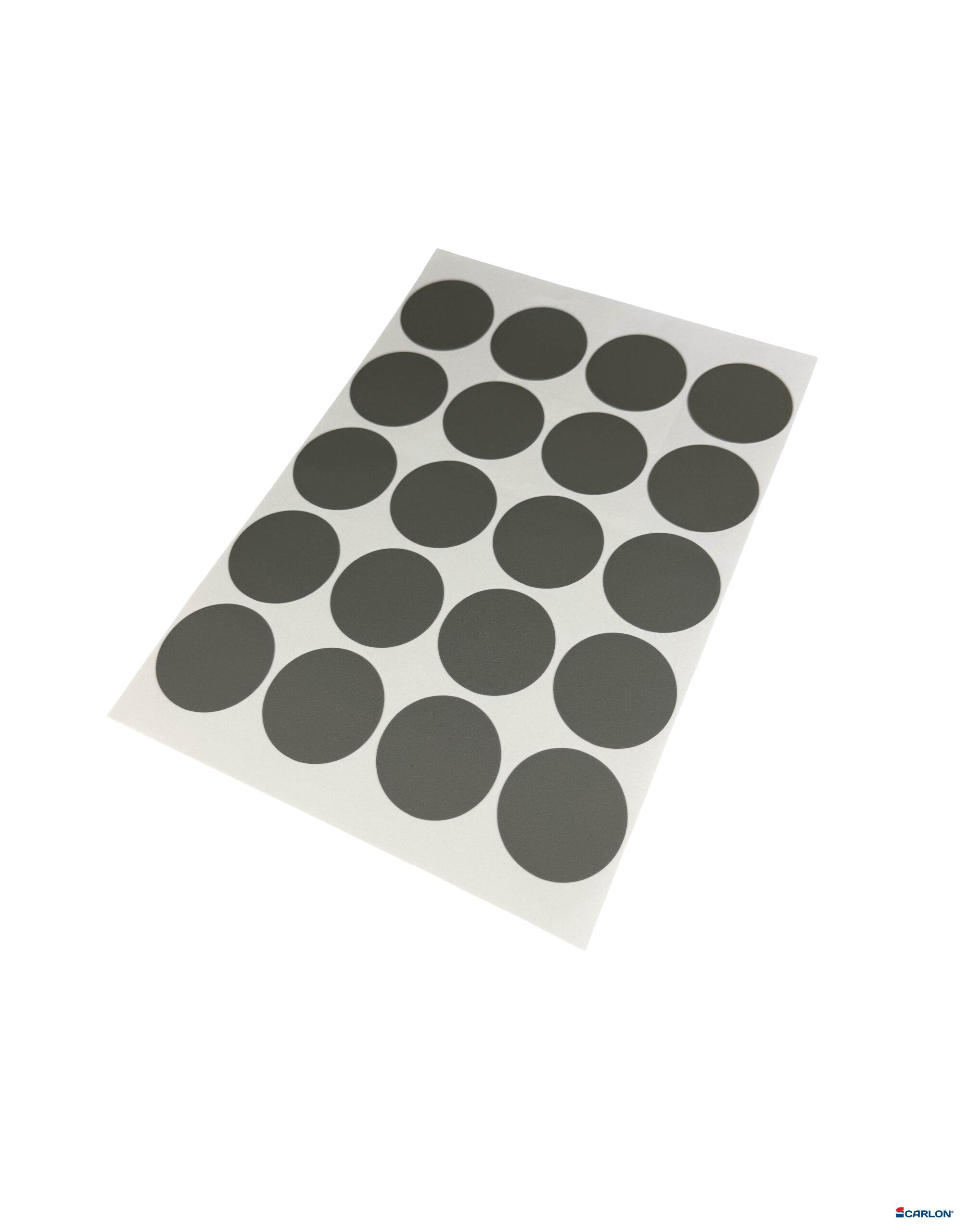 Deurmaskeerstickervel A4 olijf structuur 50mm (20st)
