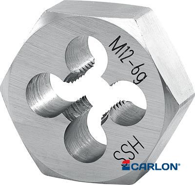 Snijmoer zeskant M12 x 1,75 metrisch HSS Exact