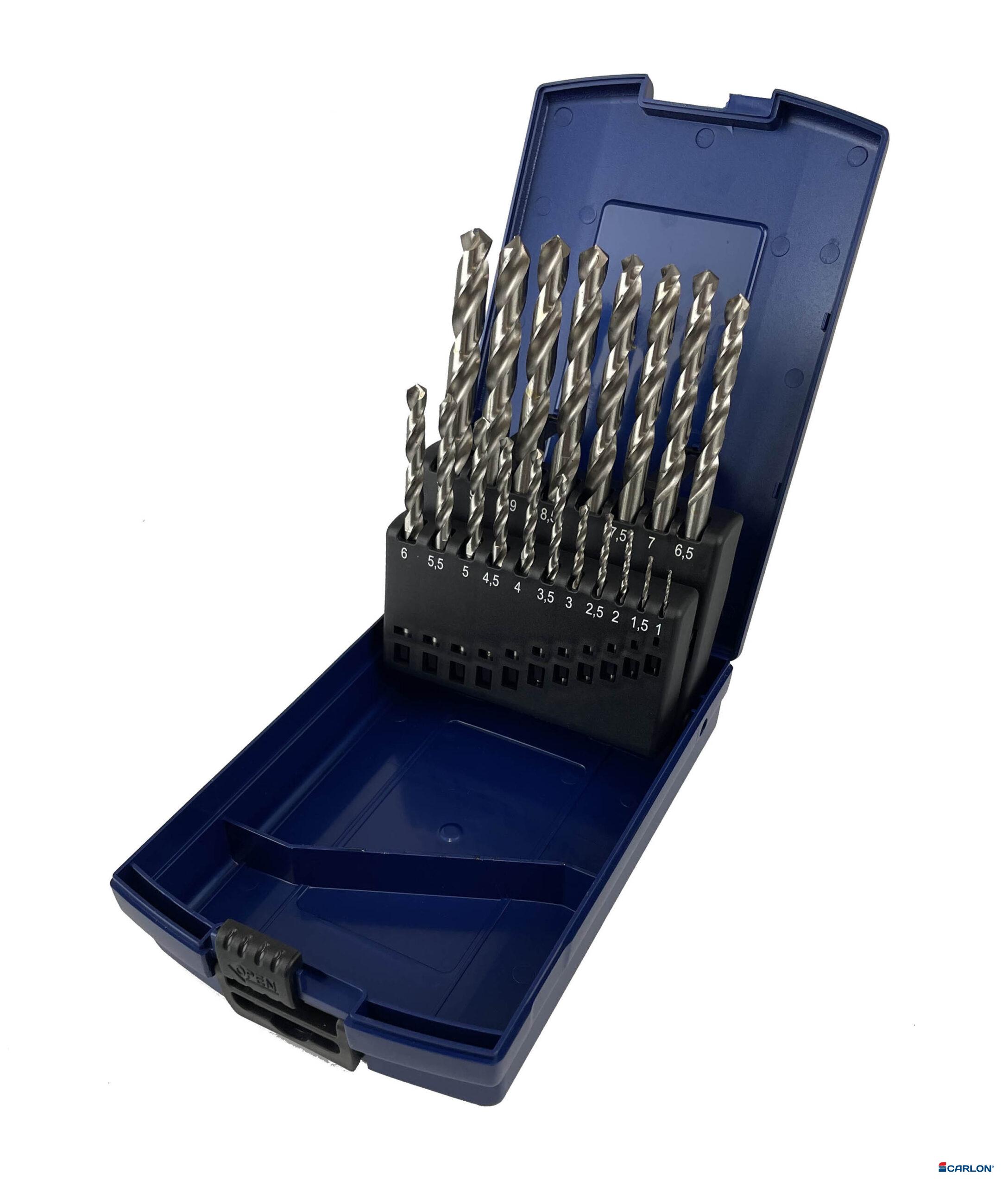 Spiraalborencassette HSS Pro DIN 338 1-10mm (19st)