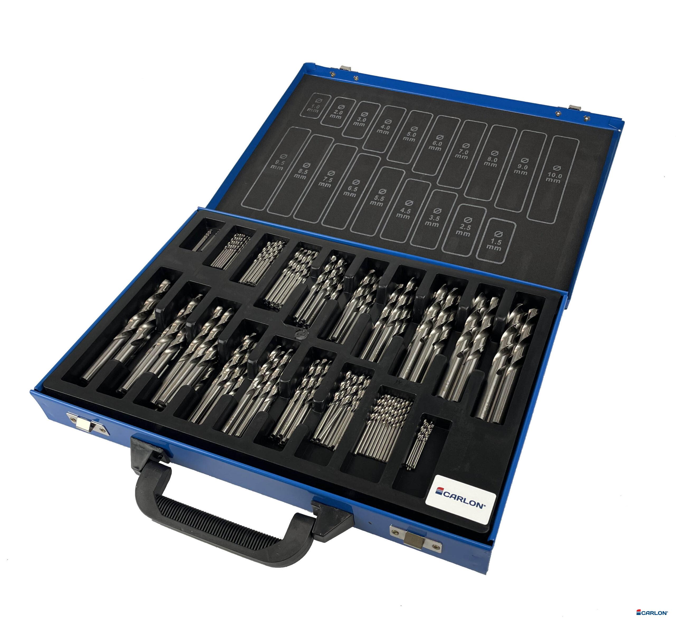 Assortiment spiraalboren HSS Pro DIN 338 1-10mm (170st)