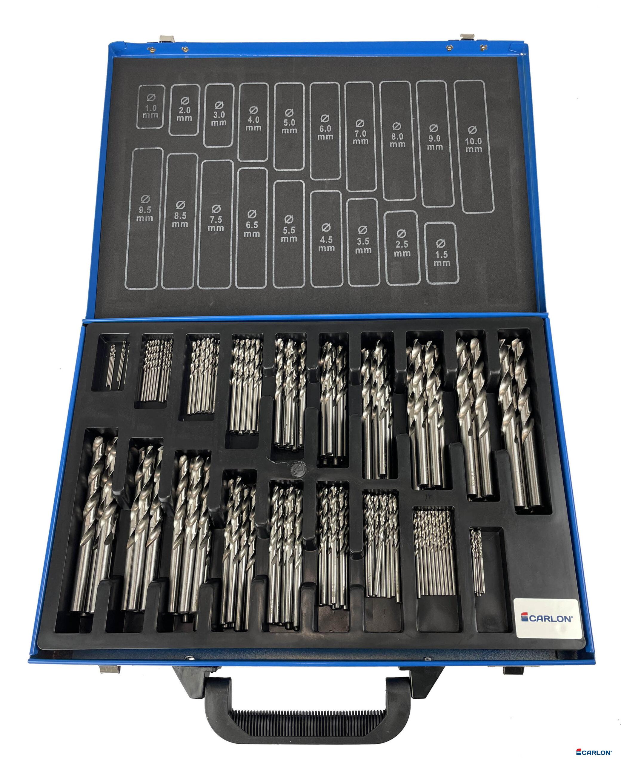 Assortiment spiraalboren HSS Pro DIN 338 1-10mm (170st) - Afbeelding 2
