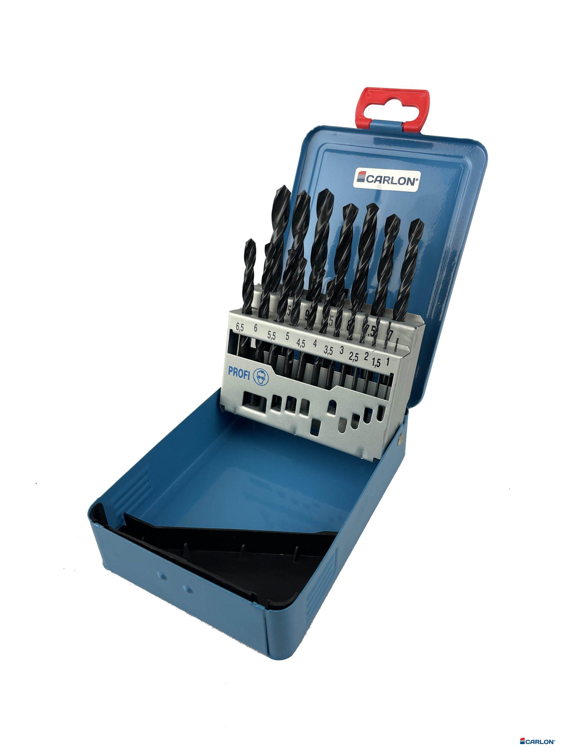 Assortiment spiraalboren 1-10mm (19st)