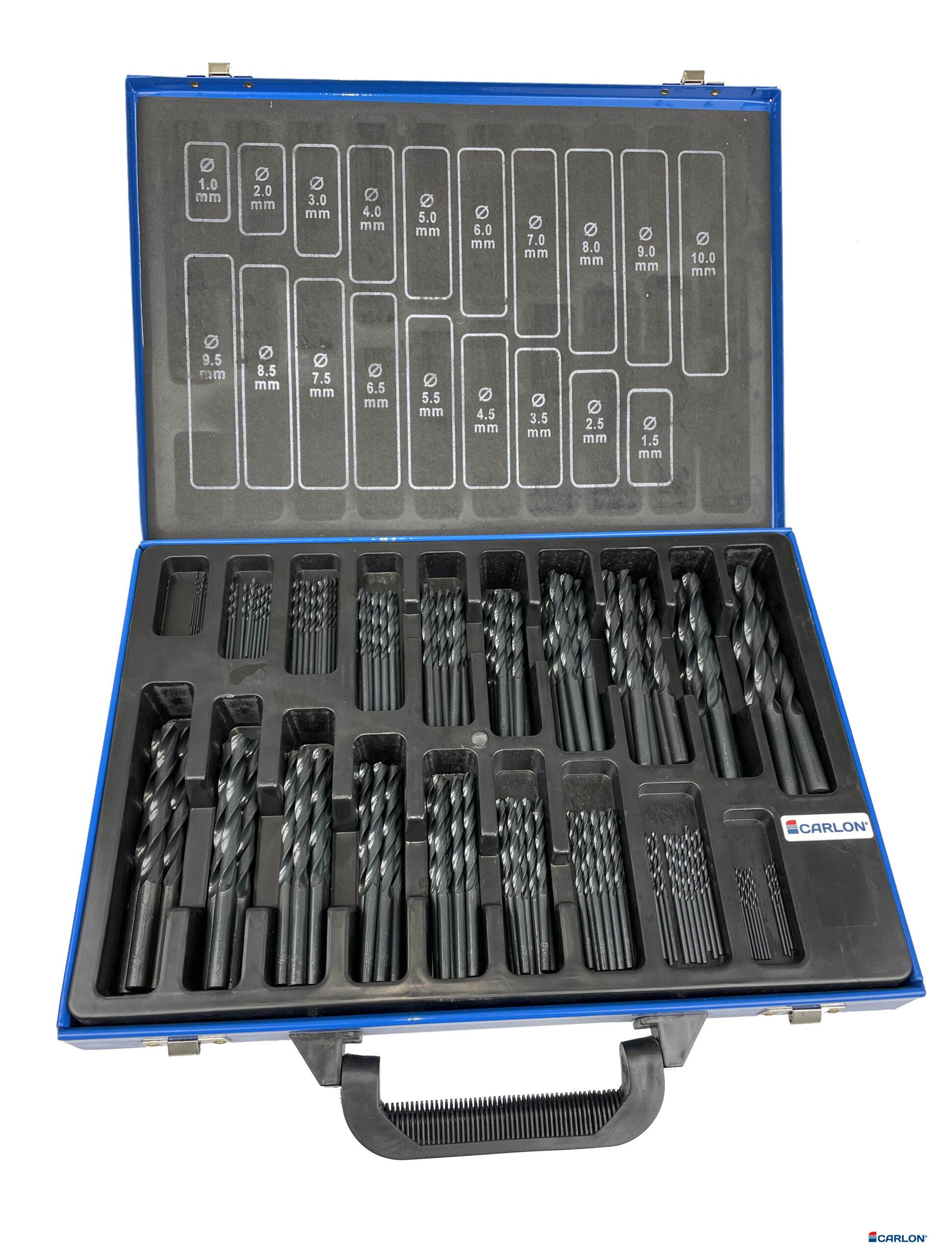 Assortiment spiraalboor 1-10mm (170st)
