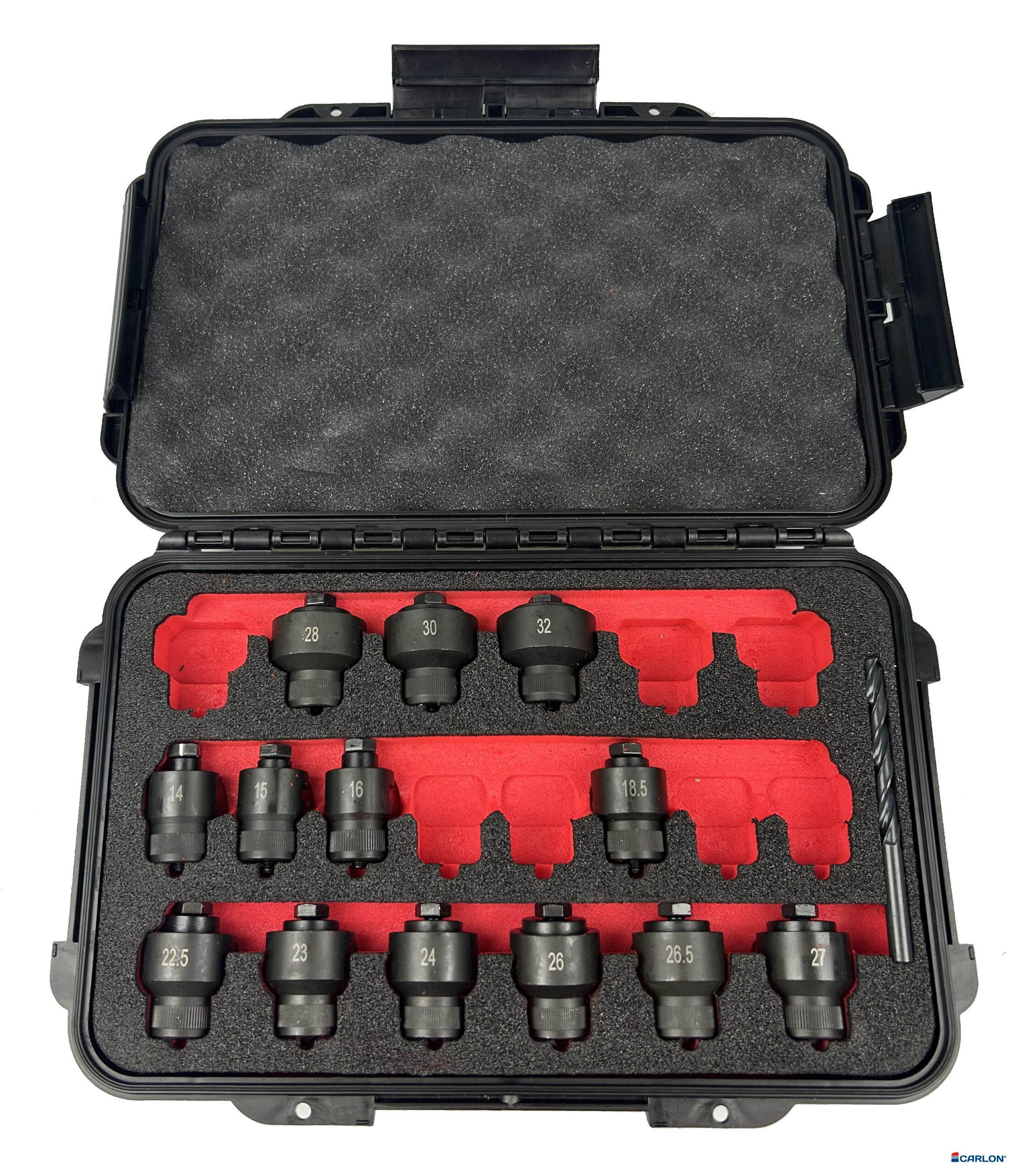 PDC-sensor ponsset 13-dlg 14-32mm in koffer