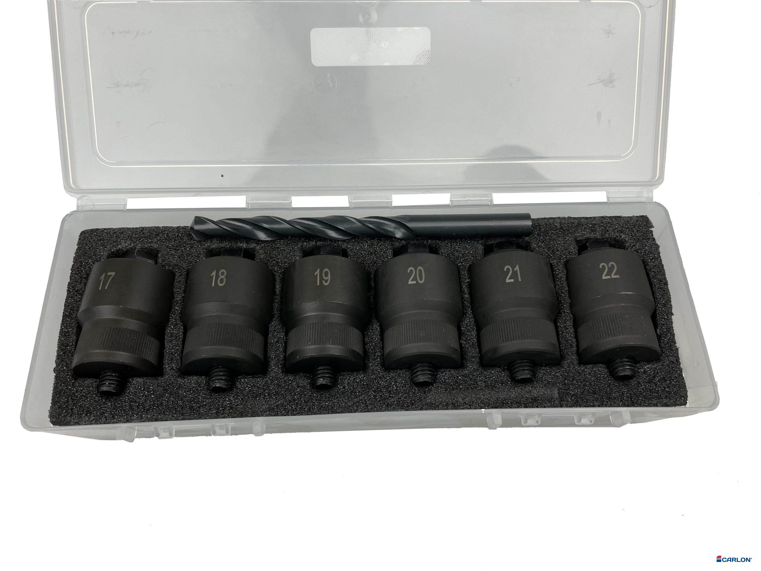 PDC-sensor ponsset 17/18/19/20/21/22mm in koffer