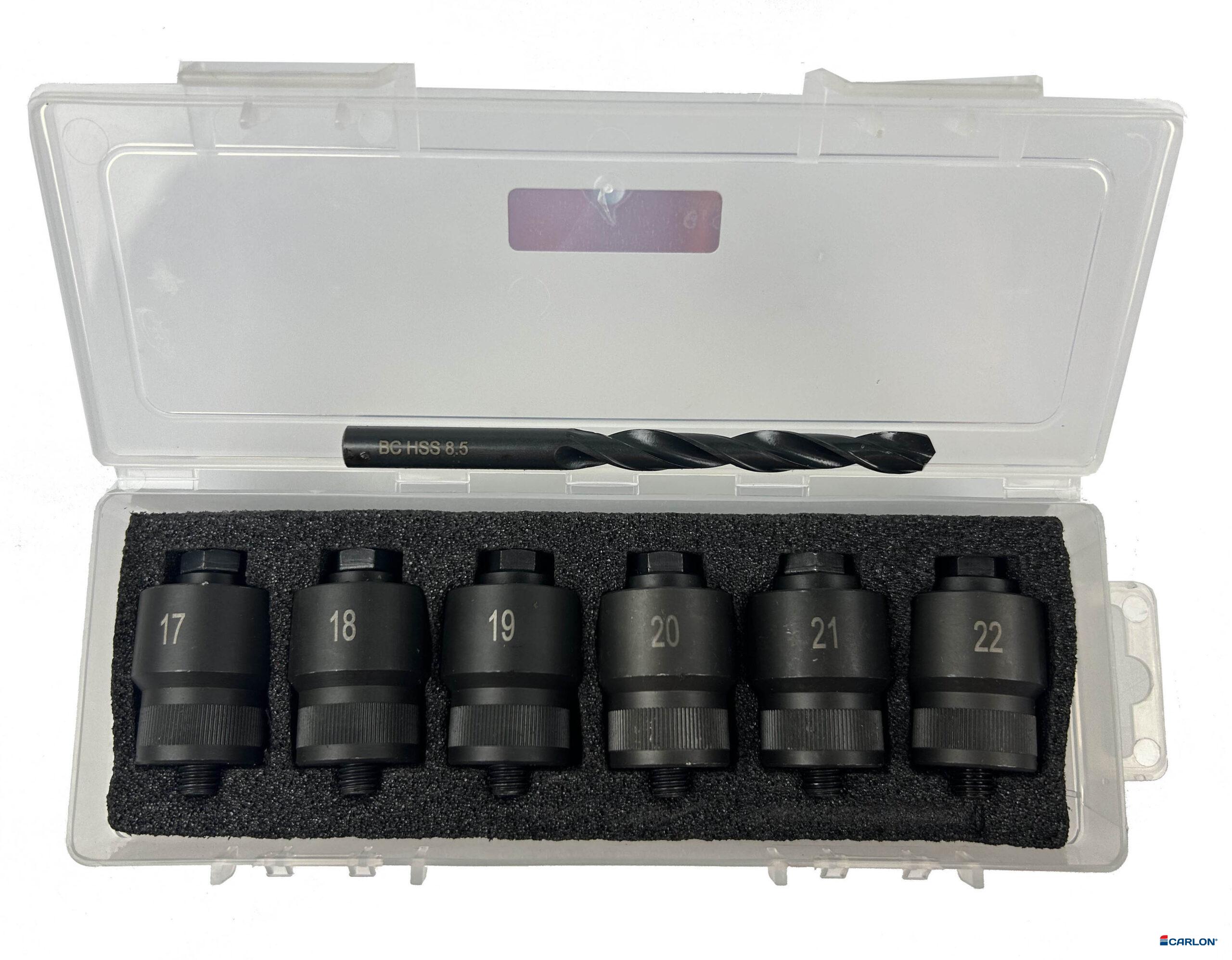 PDC-sensor ponsset 17/18/19/20/21/22mm in koffer