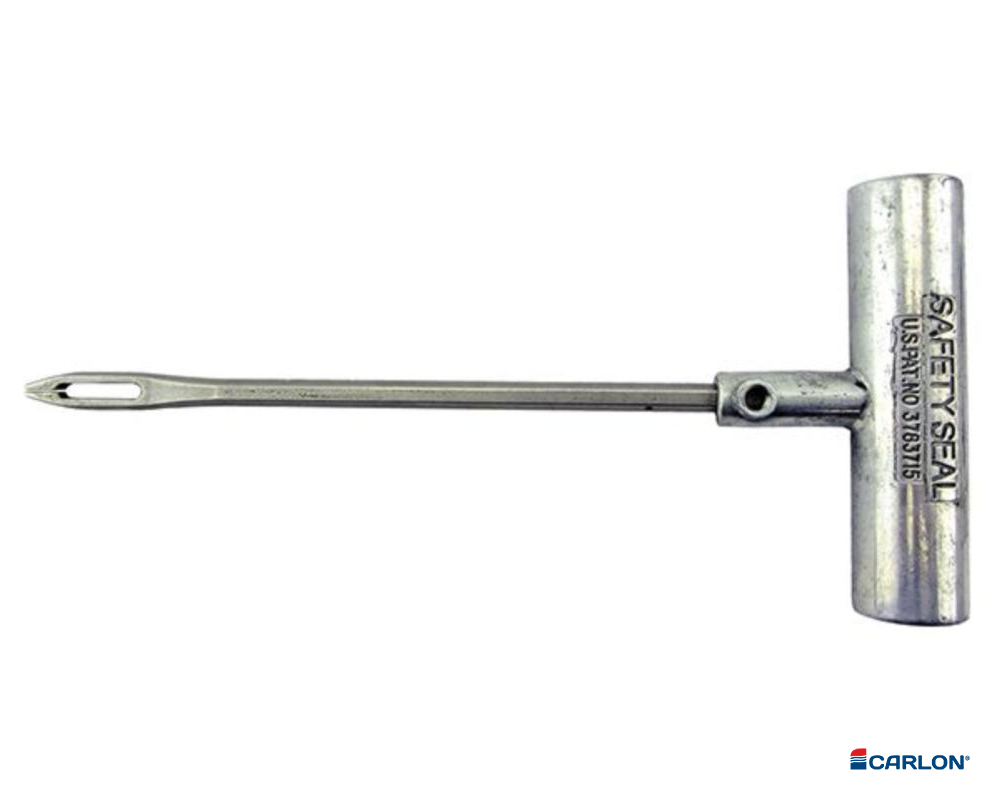 Doorsteeknaald XL metaal Safety Seal outside agrarisch