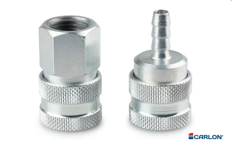 Quickconnector 1/4" binnendraad  tbv bandenpomp
