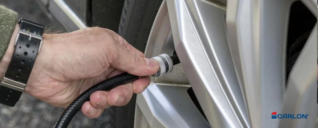 Quickconnector 1/4" binnendraad tbv bandenpomp - Afbeelding 2