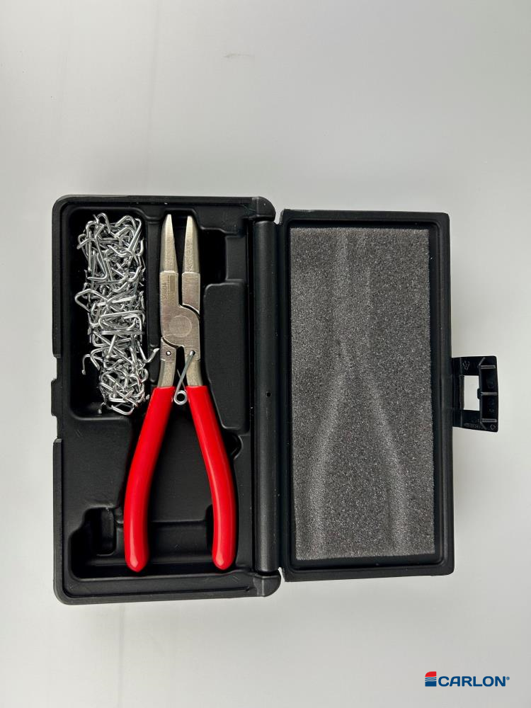 Assortiment varkenskrammen met tang tbv bekleding (100st) - Afbeelding 7