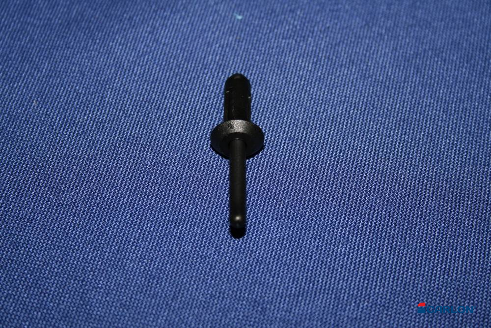 Blindklinknagel zwart kunststof 6,6x17,2mm kop13mm (250st) - Afbeelding 3