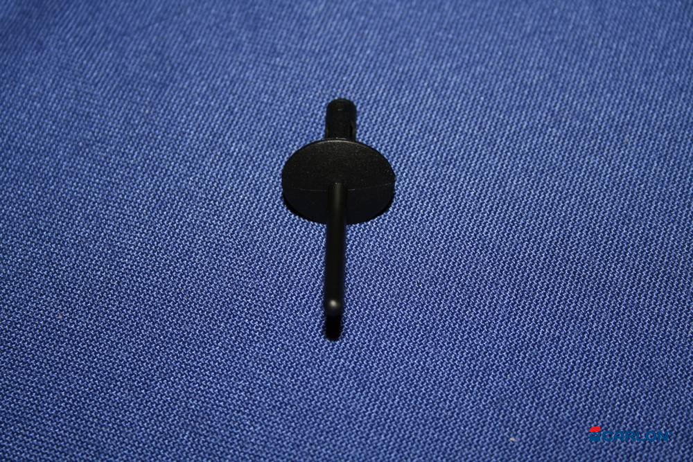 Blindklinknagel zwart kunststof 5,8x19,0mm kop 20mm (250st) - Afbeelding 2