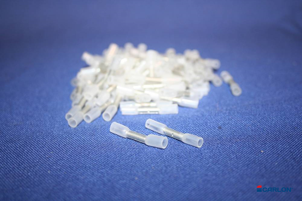 Waterdichte krimpverbinder 0,3-0,5mm² transparant (100st) - Afbeelding 2