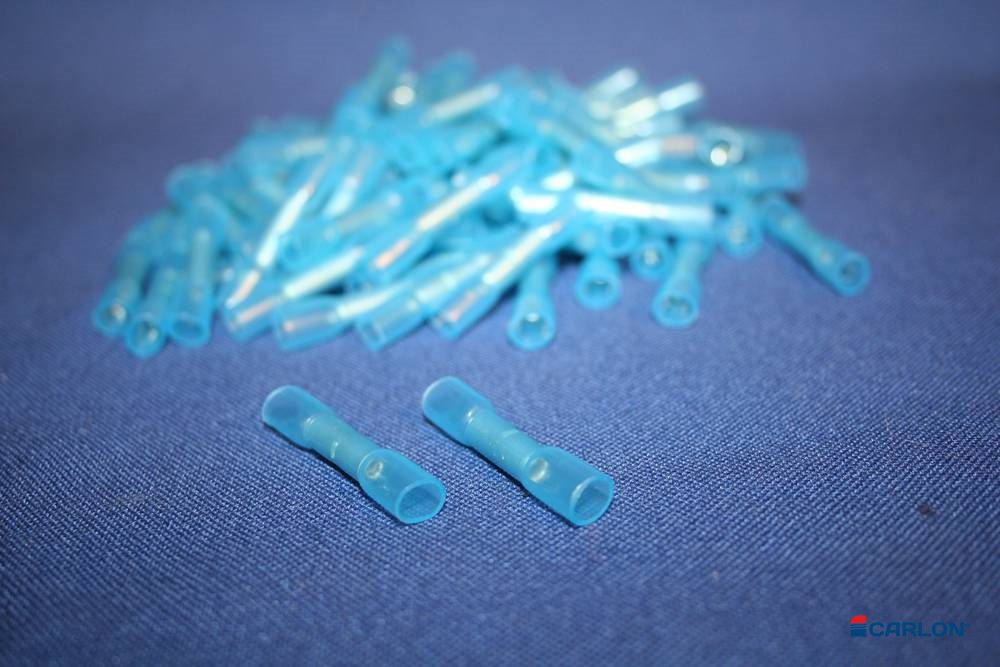 Waterdichte krimpverbinder 1,5-2,5mm² blauw (100st) - Afbeelding 2