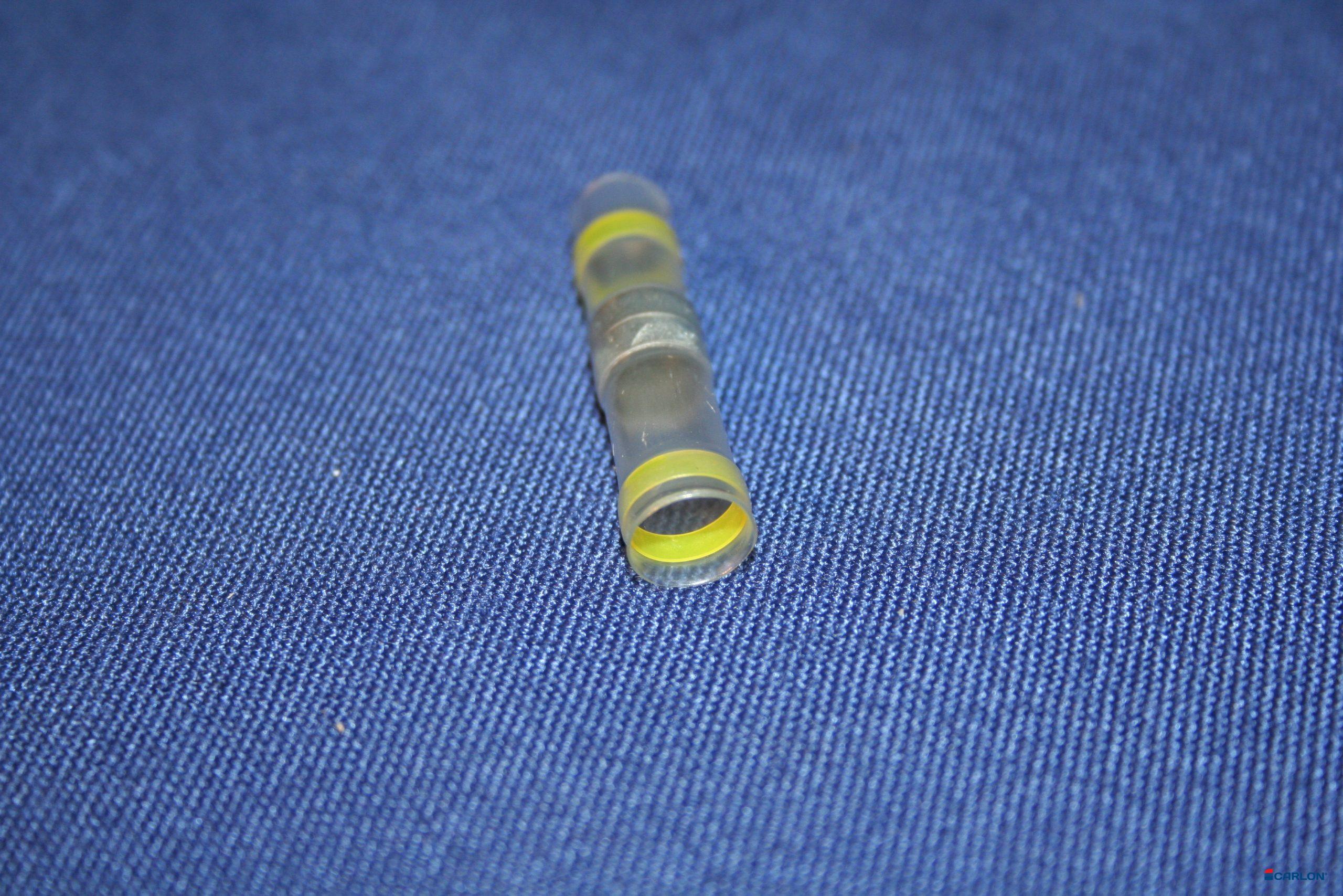 Soldeer doorverbinder 2,5-6,0mm² geel twin ring (50st)