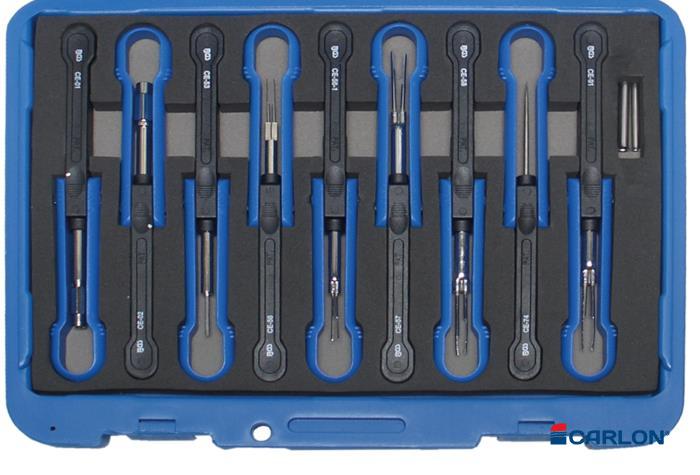 Assortiment ontgrendel gereedschap tbv stekkerblokken VAG