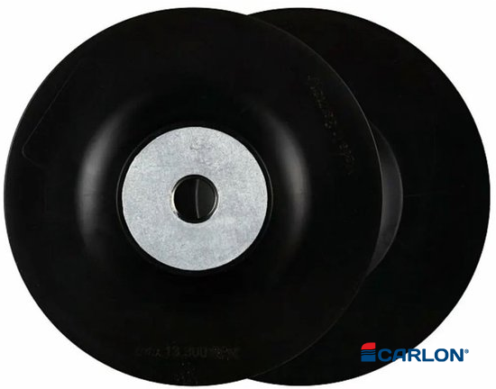 Slijpschotel 125mm x M14-2,0+moer tbv fiberschijf